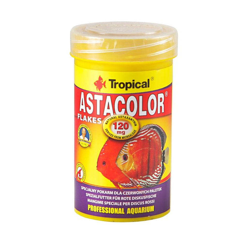 Ração Tropical Astacolor Flakes para Peixes 20g