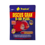 Ração Tropical Discus Gran D-50 Plus para Peixes 20g