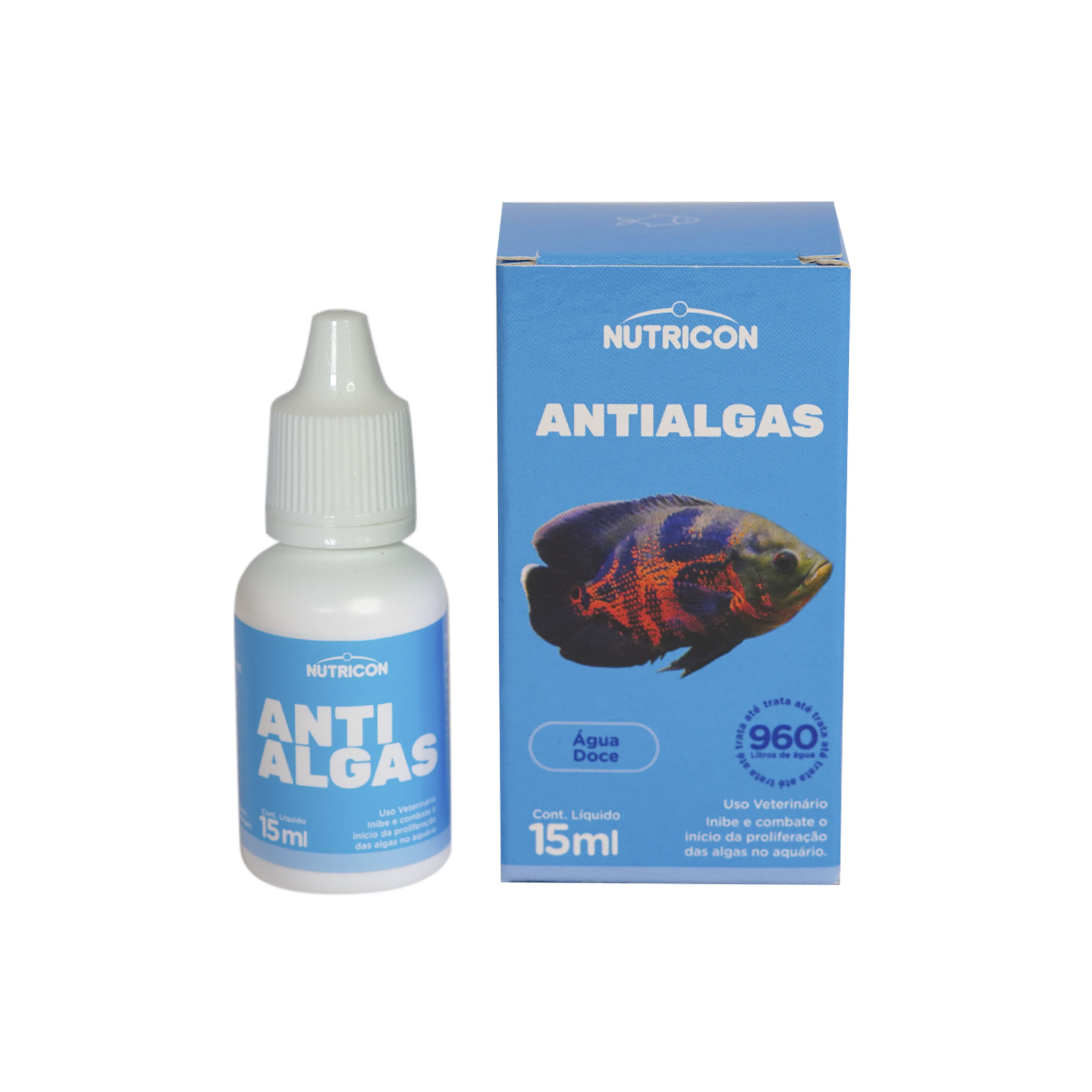 AntiAlgas Nutricon para Aquários 15ml
