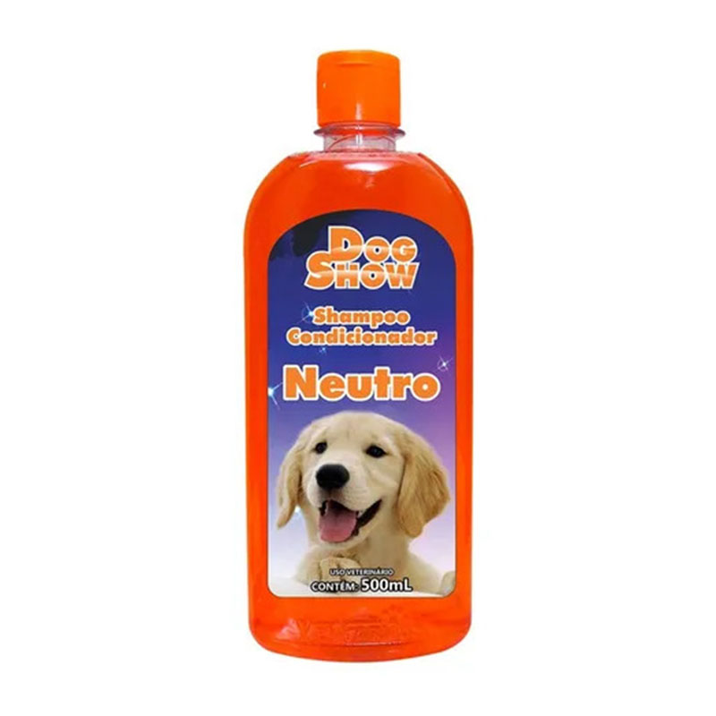 Shampoo Condicionador Dog Show Neutro para Cães 500ml
