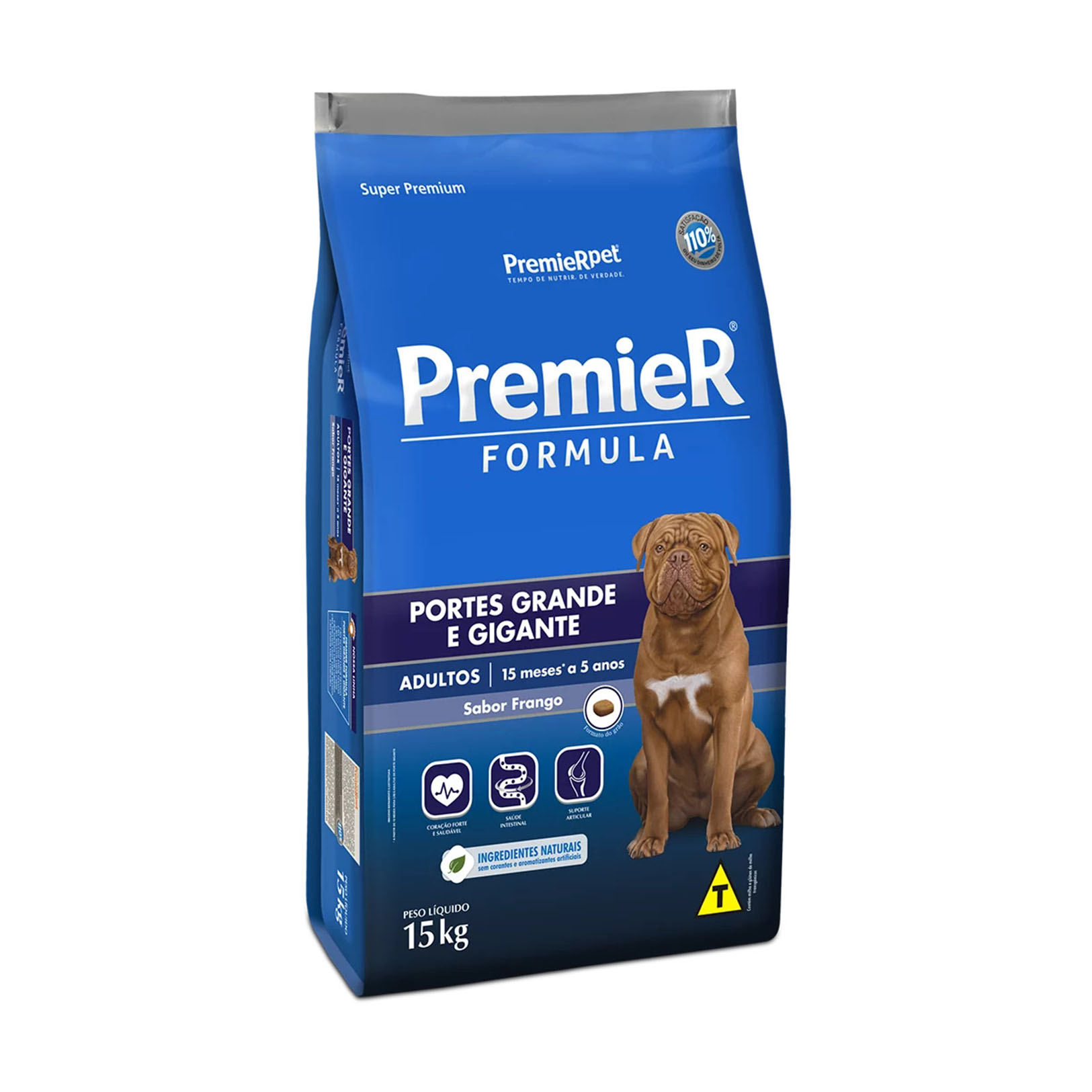 Ração Premier Fórmula para Cães Adultos de Portes Grandes e Gigantes Sabor Frango 15Kg