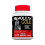 Hemolitan Gold 30 Comprimidos para Cães e Gatos Vetnil