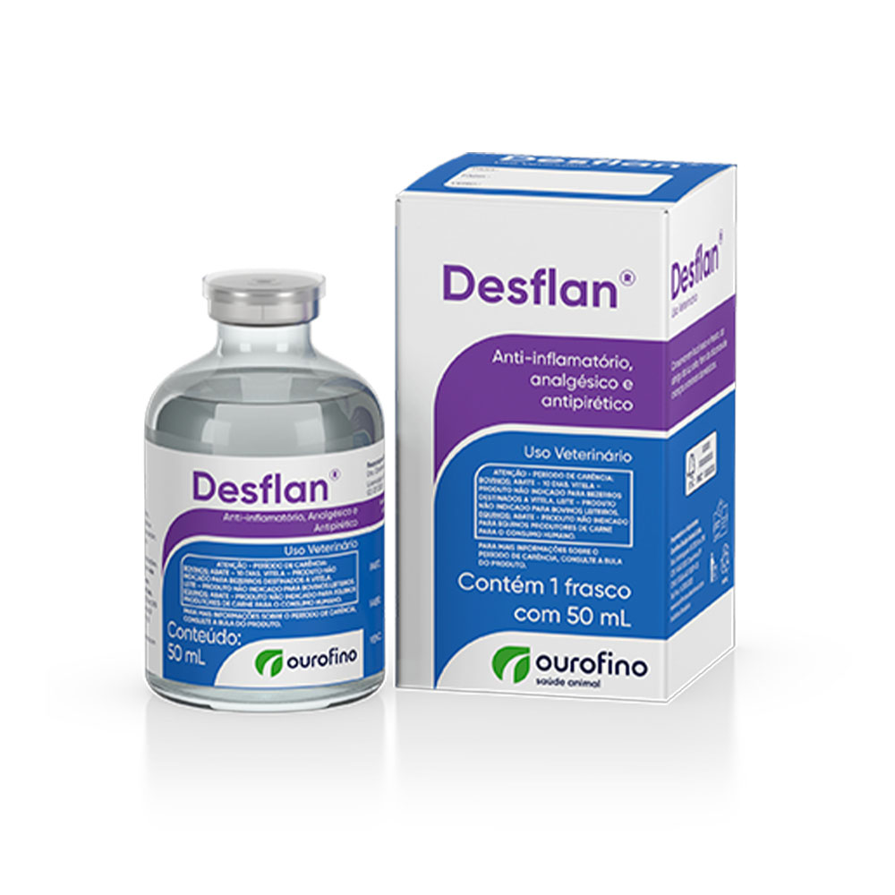 Desflan Injetável 50ml Ourofino