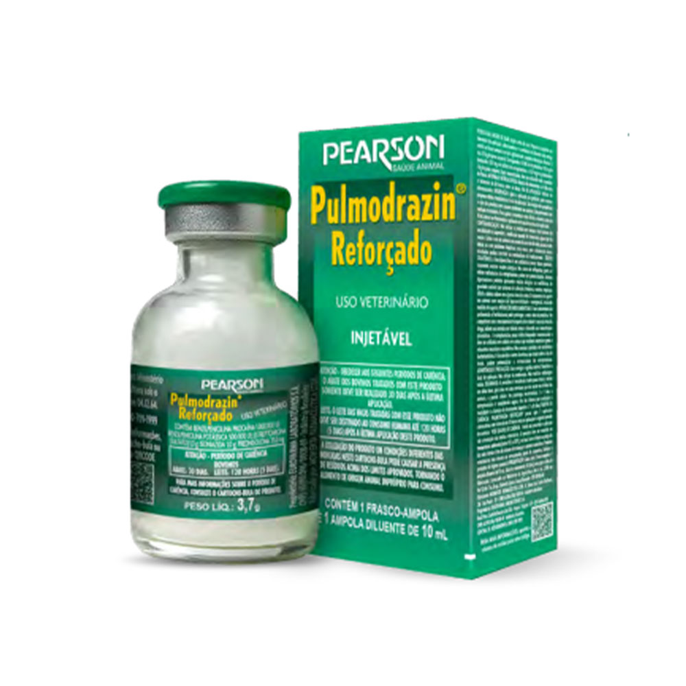 Pulmodrazin Reforçado Injetável 10ml Pearson