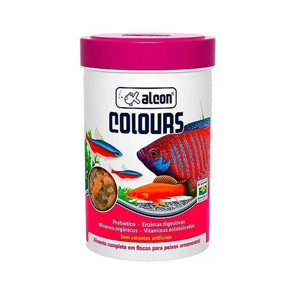 Ração Alcon Colours para Peixes 20g