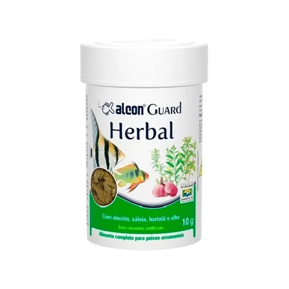 Ração Alcon Guard Herbal para Peixes 10g