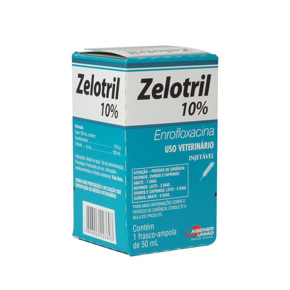 Zelotril 10% Injetável 50ml Agener