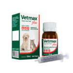 Vermífugo Vetmax Plus Suspensão Oral para Cães e Gatos 30ml Vetnil