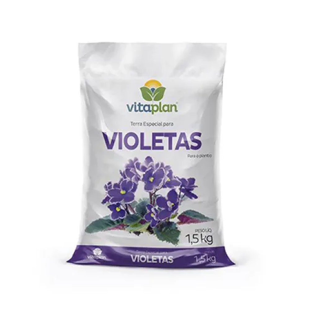 Terra Especial para Violetas 1,5Kg Vitaplan