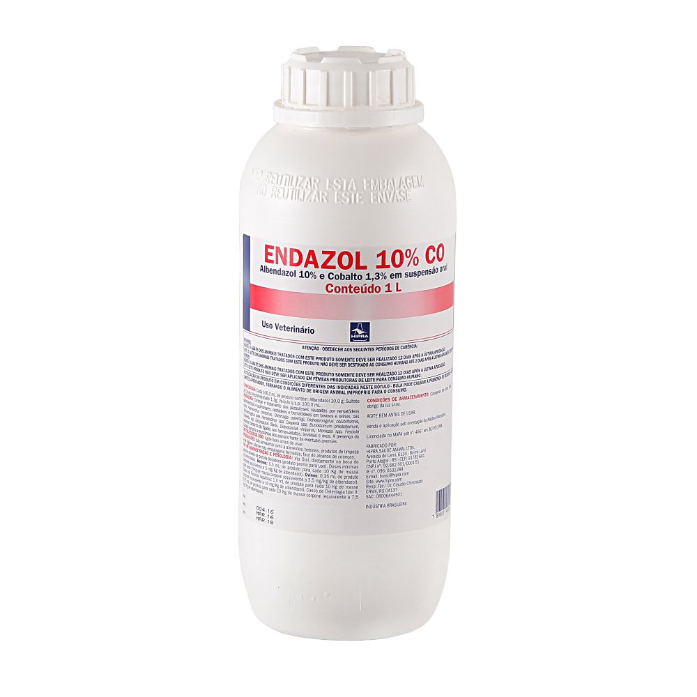 Endazol 10% CO 1L Hipra