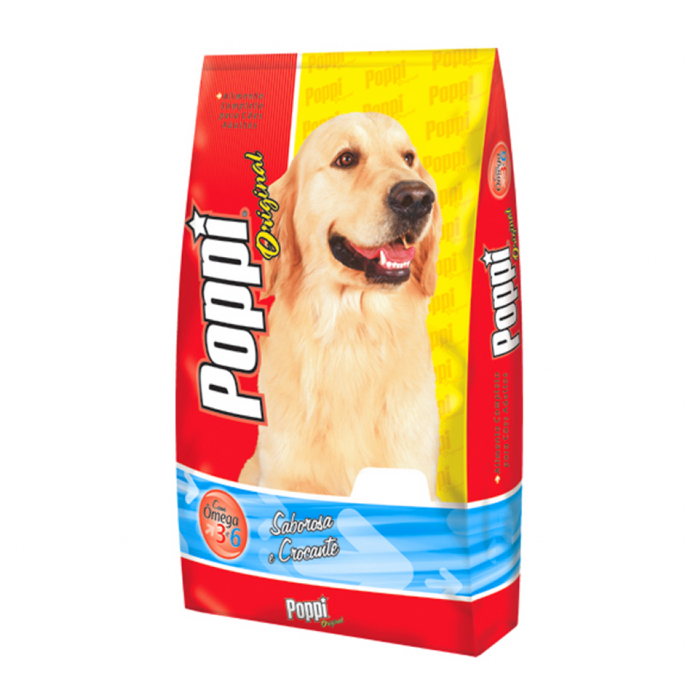 Ração Poppi Original para Cães Adultos 25kg