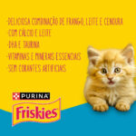 Ração Purina Friskies para Gatos Filhotes Sabor Frango, Leite e Cenoura 1Kg