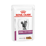 Ração Úmida Royal Canin Veterinary Renal com Frango para Gatos Adultos 85g
