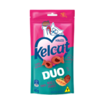 Kelcat Snack Duo para Gatos Adultos Sabor Peixe e Fígado 40g