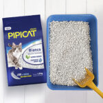 Areia Sanitária Pipicat Bianco para Gatos 1,8kg Kelco