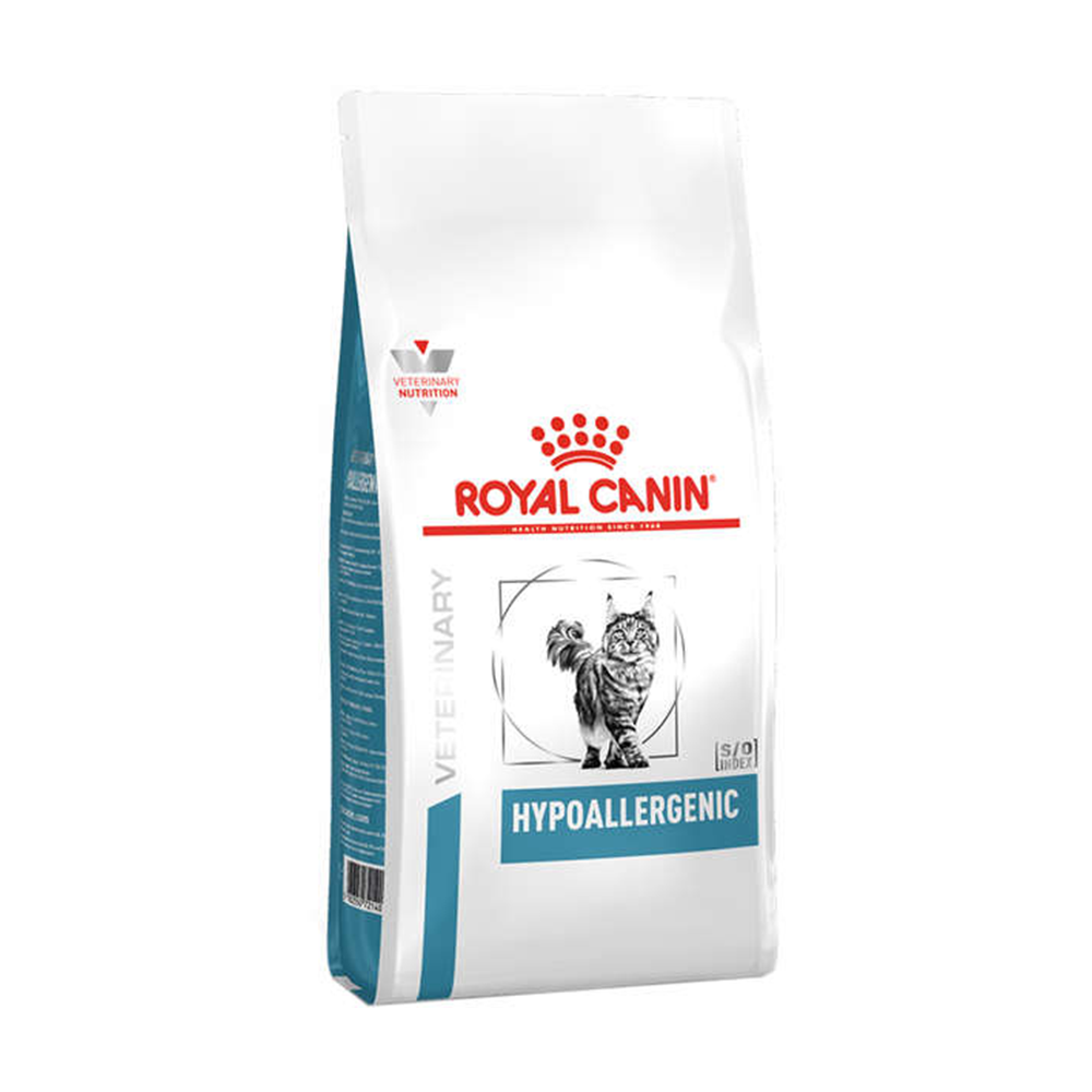 Ração Royal Canin Veterinary Hypoallergenic para Gatos 1,5Kg