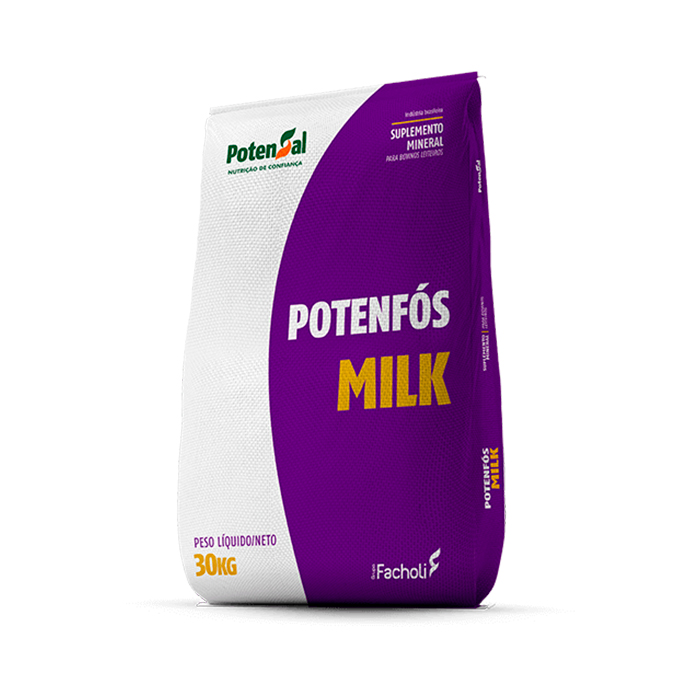 Suplemento Mineral Potenfos Milk Vitaminas 30Kg Facholi