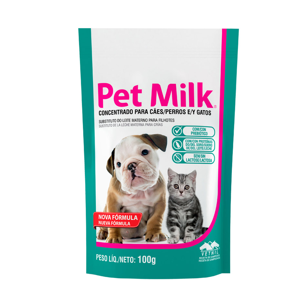 Pet Milk para Cães e Gatos 100g Vetnil