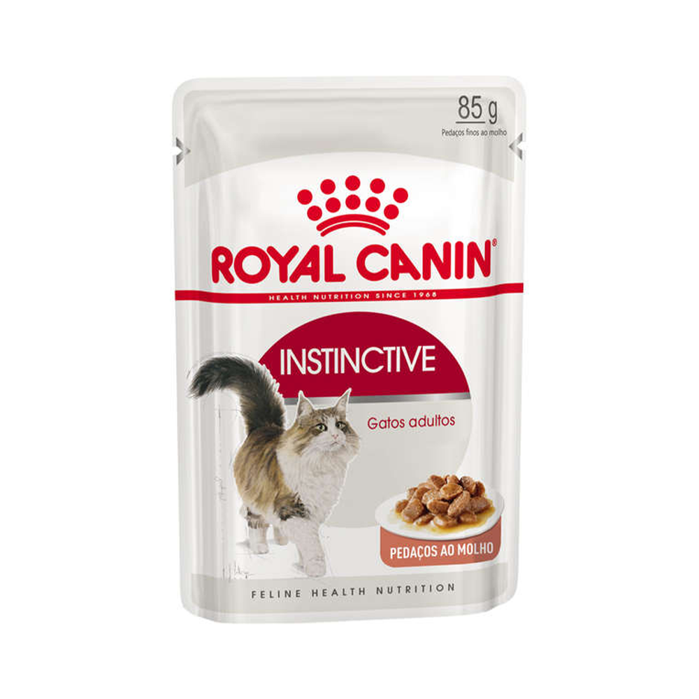 Ração Úmida Royal Canin Instinctive para Gatos Adultos 85g