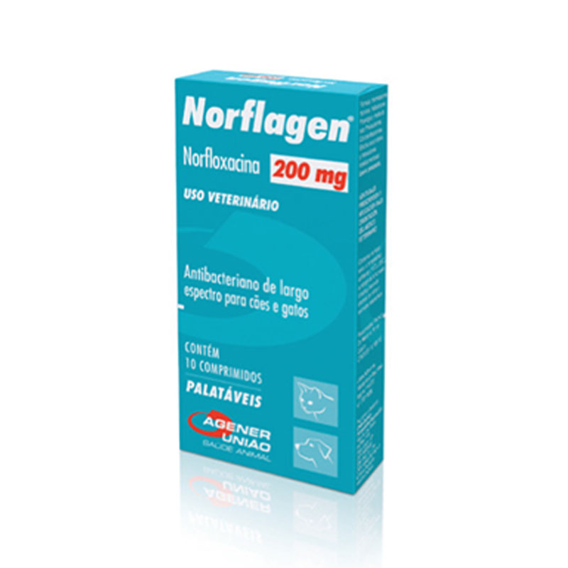 Norflagen 200mg para Cães e Gatos Agener