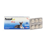 Vermífugo Fenzol Pet 500mg para Cães 6 Comprimidos Agener