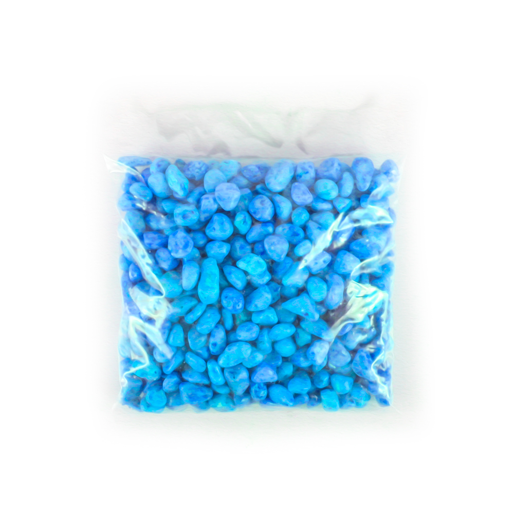 Pedra Decorativa Neon Azul 500g GR210432