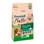 Ração Premier Nattú para Cães Adultos de Porte Pequeno Sabor Frango, Abóbora, Brócolis, Quinoa e Blueberry 2,5kg