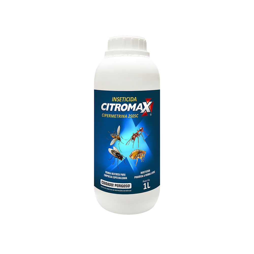 Inseticida Citromax Cipermetrina 250 SC 1L