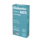 Clinbacter 75mg para Cães e Gatos 14 Comprimidos Agener