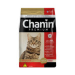 Ração Chanin Mix para Gatos Adultos Sabor Carne, Peixe e Frango 10,1Kg