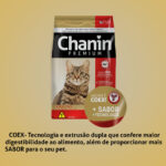 Ração Chanin Mix para Gatos Adultos Sabor Carne, Peixe e Frango 25Kg