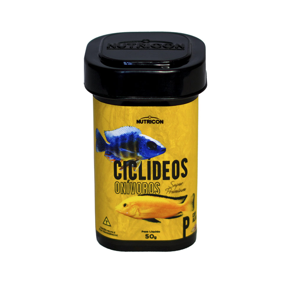 Ração Nutricon Ciclídeos Onívoros P 50g