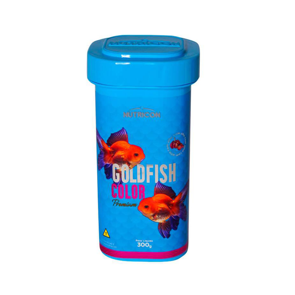 Raçao Nutricon Goldfish Color para Peixes  300g