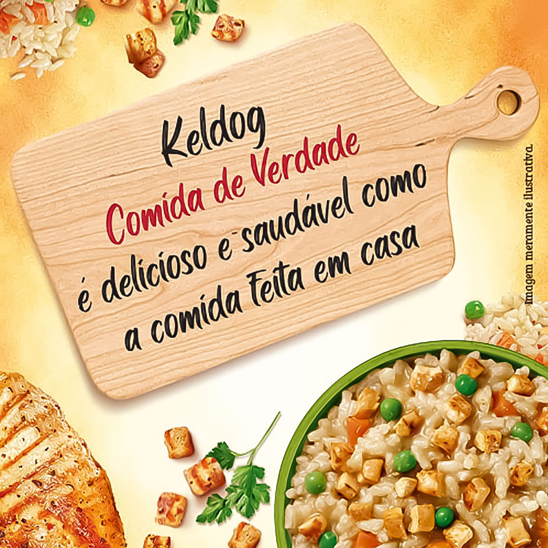 Keldog Risoto de Frango para Cães Adultos 100g Kelco