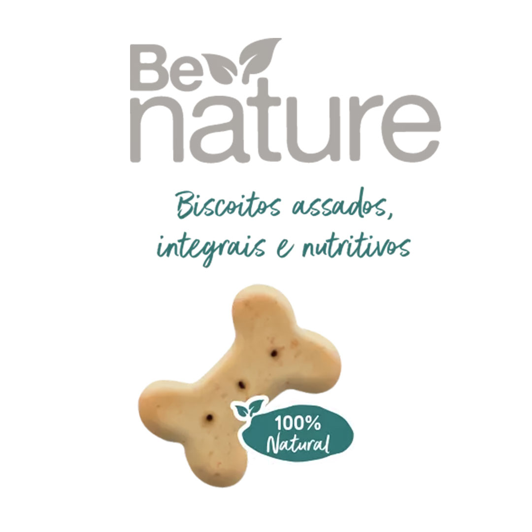 Biscoito Be Nature para Cães Coco e Aveia 150g Organnact