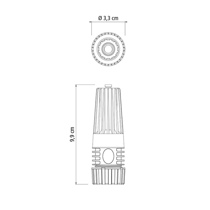 Esquicho com Engate Rosqueado e Jato Regulável para Mangueira 1/2″ Tramontina