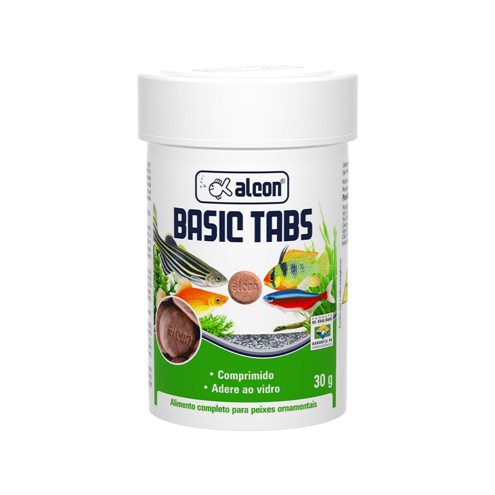 Ração Alcon Basic Tabs para Peixes 30g