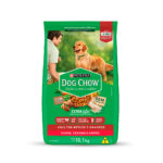 Ração Dog Chow Extra Life para Cães Adultos de Raças Médias e Grandes Sabor Carne, Frango e Arroz 10,1Kg