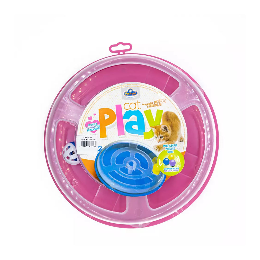 Cat Play Rosa para Gatos Pet Injet