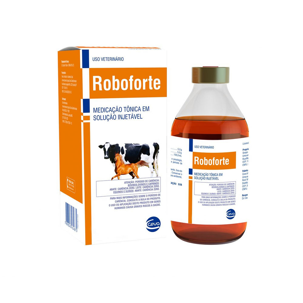 Roboforte Injetável 100ml CEVA