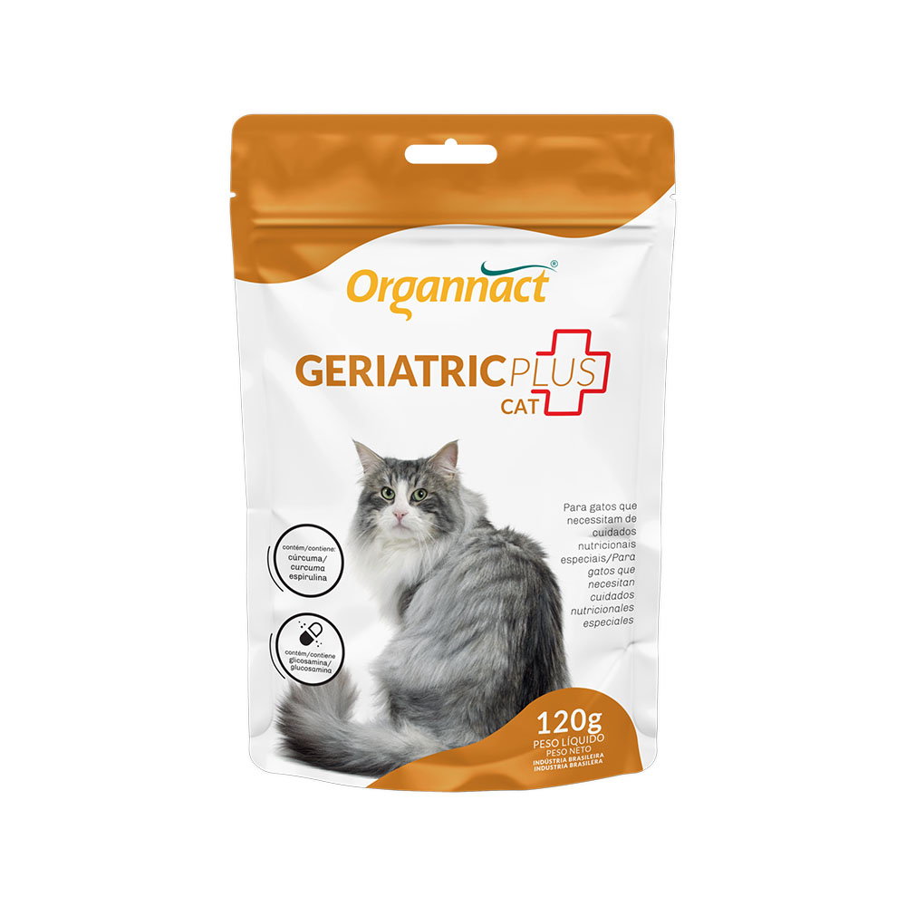 Geriatric Cat Plus 120g Organnact