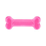Brinquedo Osso Mass Dental Flex 18,5cm Rosa para Cães Tamanho G Pet Injet
