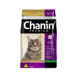 Ração Chanin para Gatos Adultos Castrados Sabor Carne e Frango 10,1Kg