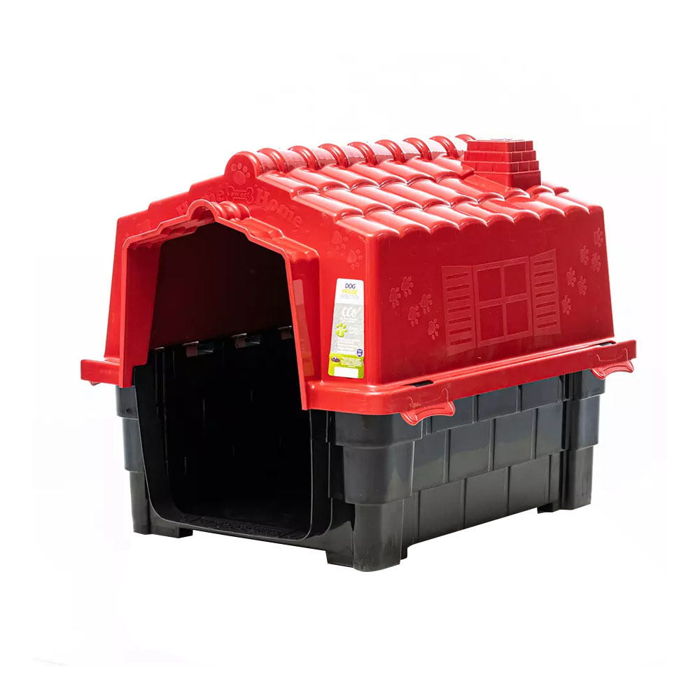 Casinha Dog House Evolution N°02 Vermelho Pet Injet