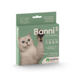 Banni 3 0,3ml para Gatos Ate 2,5Kg Ouro fino