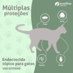 Banni 3 0,3ml para Gatos Ate 2,5Kg Ouro fino