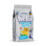 Areia Sanitária Kets Talco para Gatos 4Kg