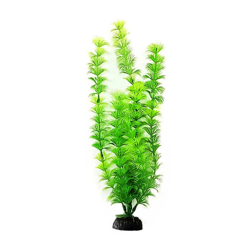 Planta Plástica Verde 30cm para Aquários MOD411 Soma