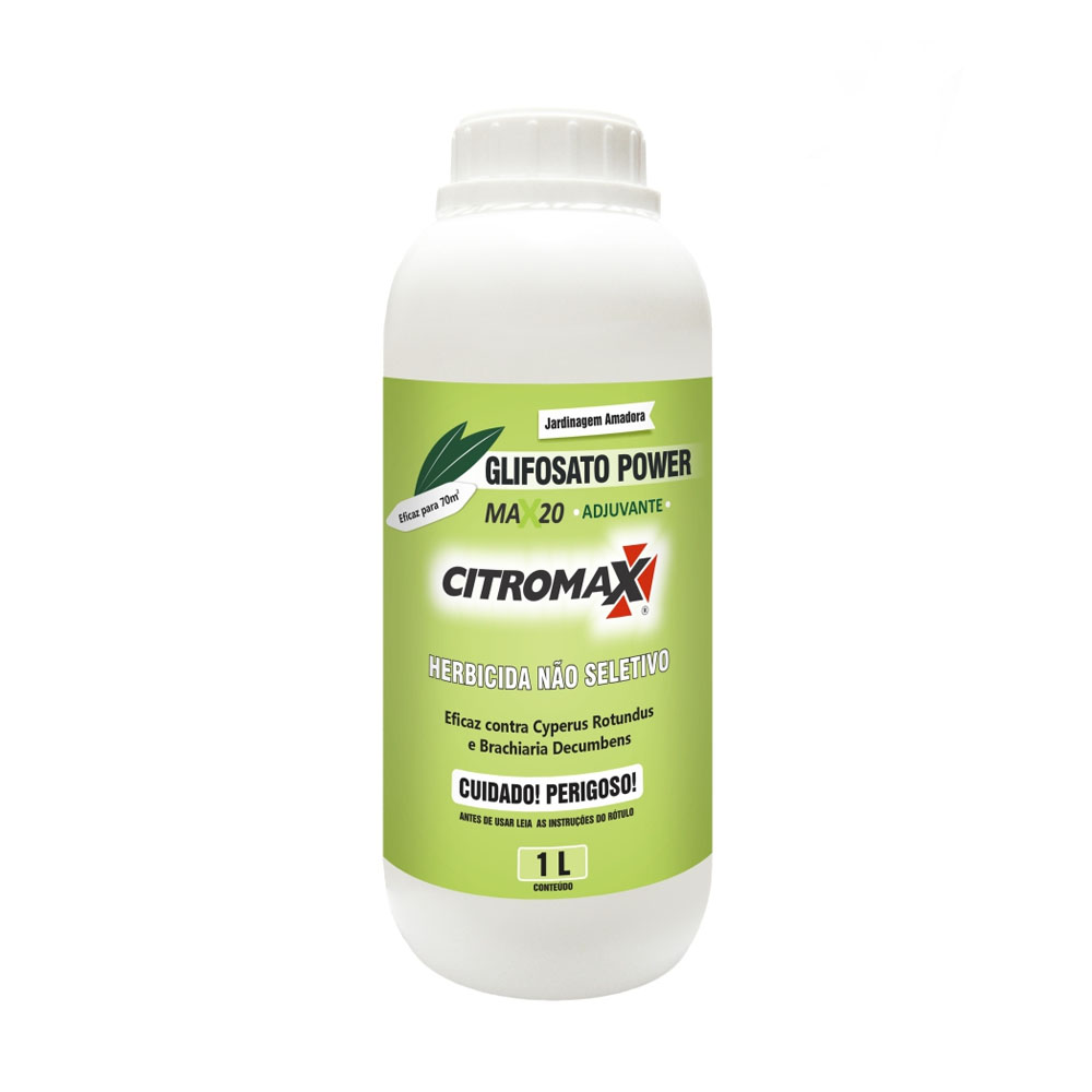 Glifosato Power Max 20 Adjuvante 1L Citromax