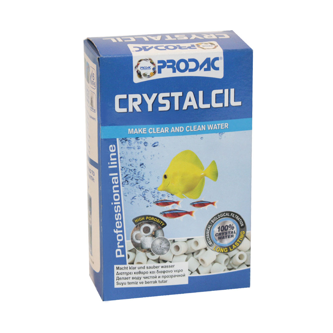 Cilindros de Vidro Crystalcil para Aquários 500g Prodac